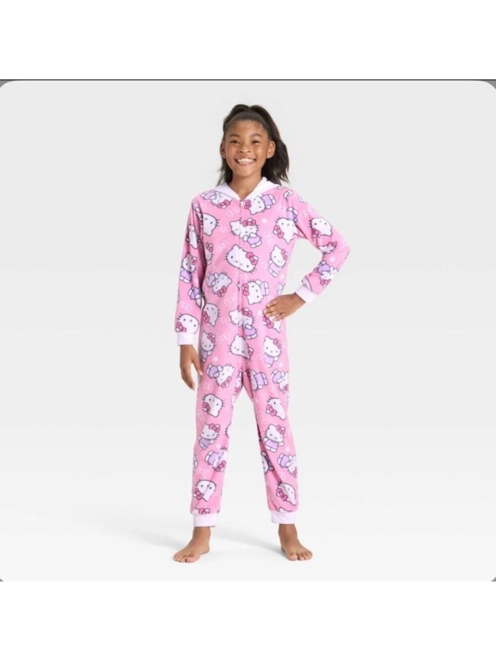Hello Kitty Union Suit Size L Girls